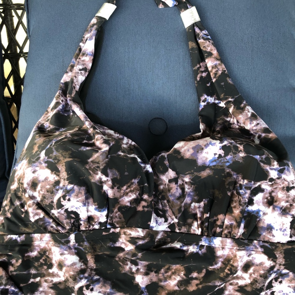 Womens Size 24 Swimsuit by Swimsuits For All -Two Piece- Halter Top/Bikini Brief